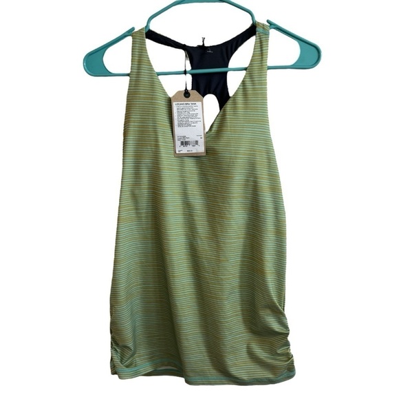 NWT PrAna Locano Bra Tank, Beach Glass, Size M - Picture 4 of 9